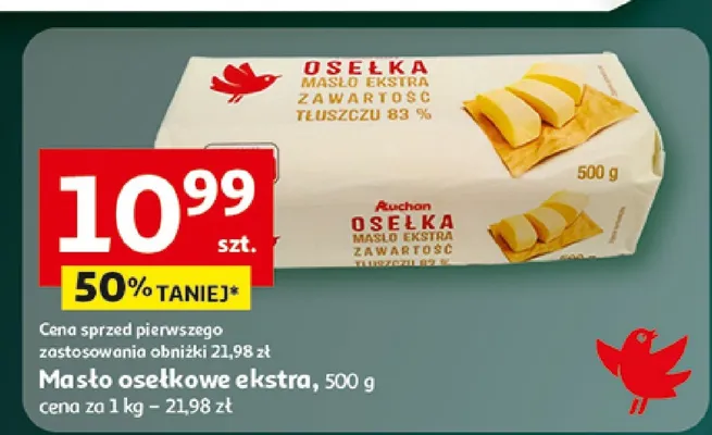Masło promocja w Auchan