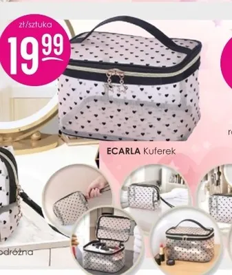 Kuferek kosmetyczka Ecarla promocja w Drogerie Jasmin