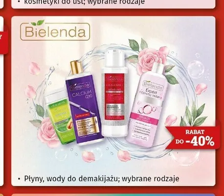 Płyny i wody do demakijażu Bielenda promocja w Drogeria Kosmyk