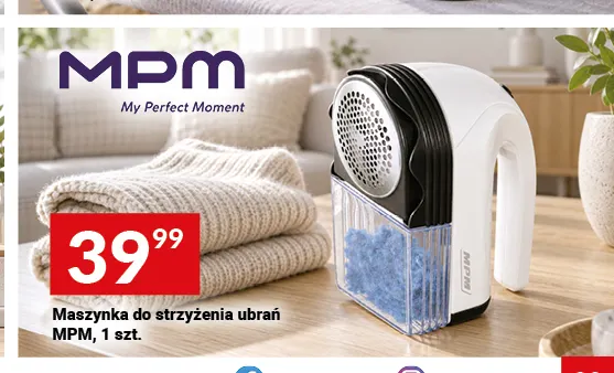 Maszynka do strzyżenia ubrań Mpm promocja w Twój Market