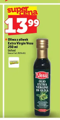 Oliwa z oliwek Extra Virgin Vesu promocja w TOPAZ