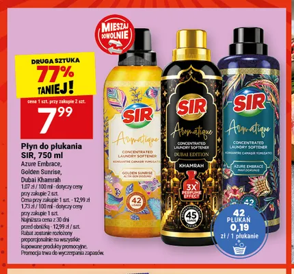 Płyn do płukania Sir Golden Sunrise promocja w Twój Market