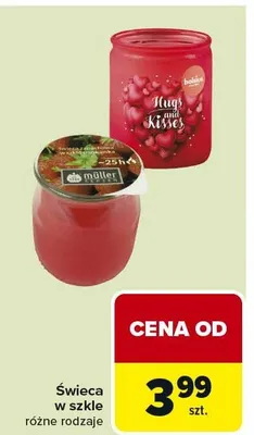 Świeca różne rodzaje promocja w Carrefour