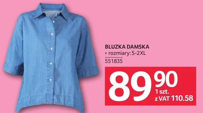 Bluzka damska promocja w Selgros