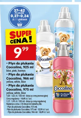 Płyn do płukania Coccolino yellow promocja w Twój Market