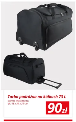 Torba podróżna na kółkach 73 l promocja w KiK