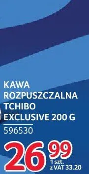Kawa rozpuszczalna Tchibo Exclusive 596530 promocja w Selgros