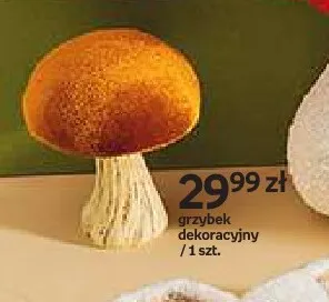 Grzybek dekoracyjny mały Hello Autumn promocja w Empik