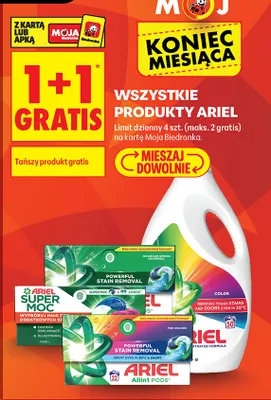 Płyn do prania Ariel Color promocja w Biedronka