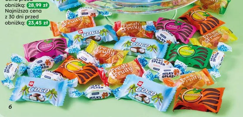 Cukierki luz promocja w Dino