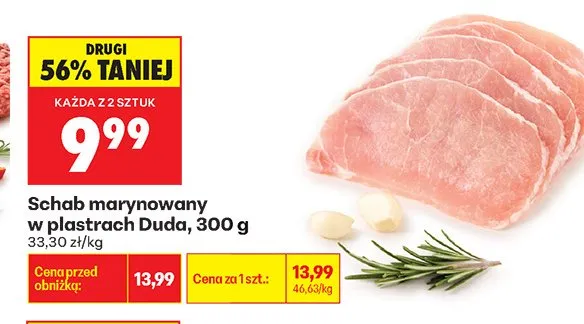 Schab marynowany w plastrach Duda promocja w Biedronka