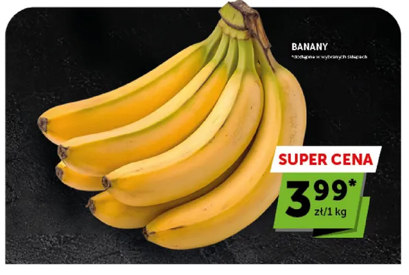 Banany promocja w Groszek