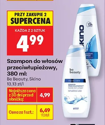 Szampon do włosów przeciwłupieżowy Skino promocja w Biedronka