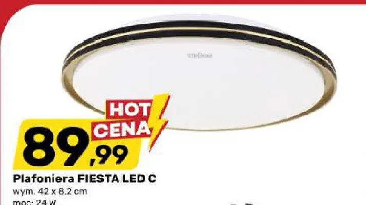 Plafoniera FIESTA LED C promocja w Bricomarche
