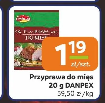 Przyprawa do mięs DANPEX 20g promocja w Społem Częstochowa