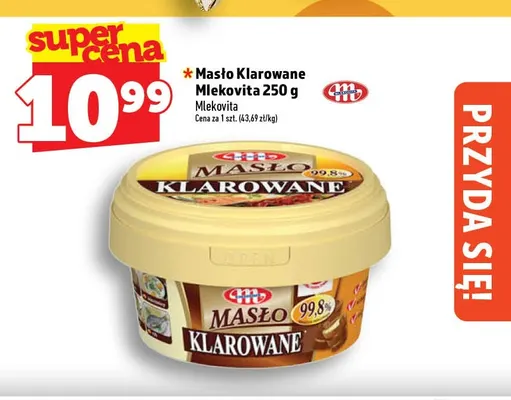Masło klarowane Mlekovita promocja w TOPAZ