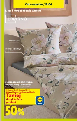 Wszystkie prześcieradła promocja w Lidl