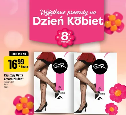 Rajstopy Amora 20 den rozmiary: 3 i 4 Farax promocja w POLOmarket