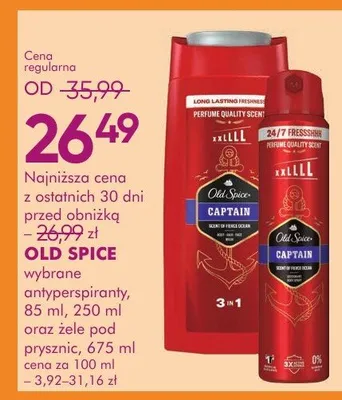 Wybrane antyperspiranty oraz żele pod prysznic promocja w Super-Pharm