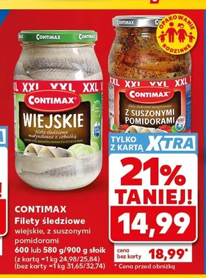 Filety śledziowe Contimax promocja w Kaufland