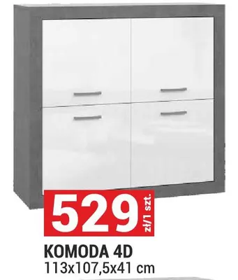 Komoda 4D promocja w Merkury Market