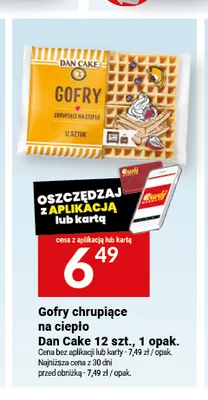 Gofry chrupiące na ciepło Dan Cake promocja w Twój Market