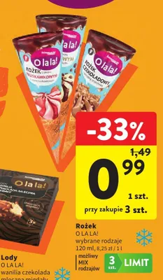 Rożek O LA LA! promocja w Intermarche