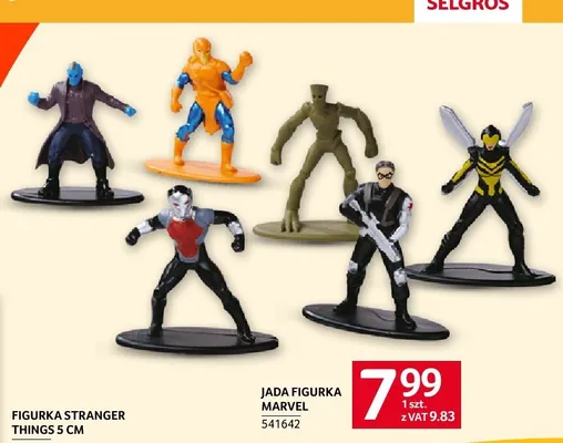 Figurka JADA Marvel promocja w Selgros