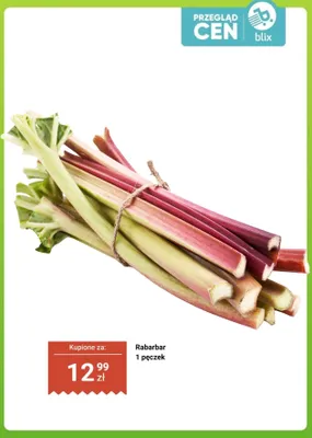 Rabarbar promocja w Biedronka
