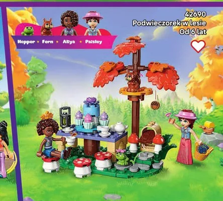 Klocki LEGO Friends 42690 Podwieczorek w lesie promocja w LEGO