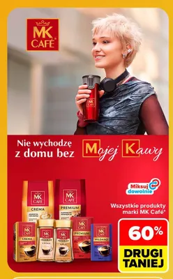 Kawa mielona bezkofeinowa MK Café Mildano promocja w Carrefour Market