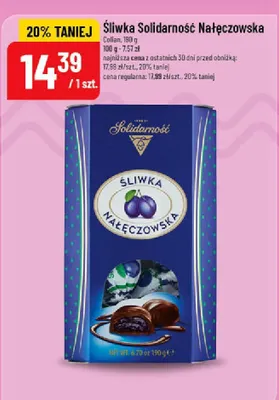 Śliwka Solidarność Nałęczowska promocja w POLOmarket