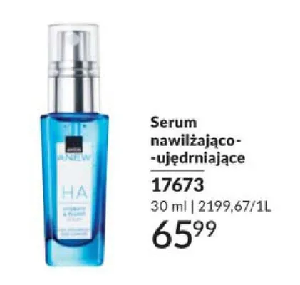 Serum nawilżająco-ujędrniające Avon Anew HA promocja w AVON
