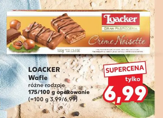 Wafle Loacker promocja w Kaufland