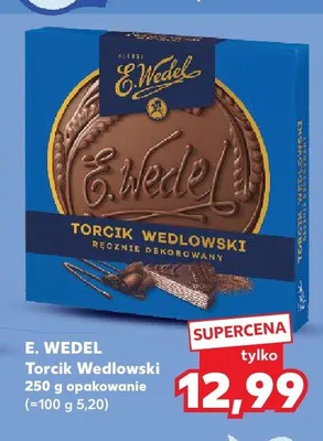 Torcik Wedlowski E. Wedel promocja w Kaufland