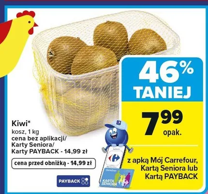 Kiwi promocja w Carrefour Market