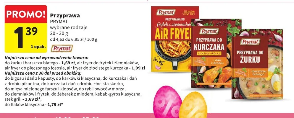 Przyprawa wybrane rodzaje promocja w Intermarche
