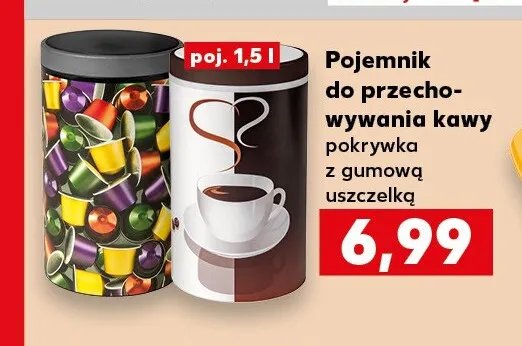 Pojemnik do przechowywania kawy 1,5 l promocja w Kaufland
