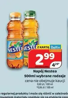 Napój Nestea cytrynowy promocja w Delfin