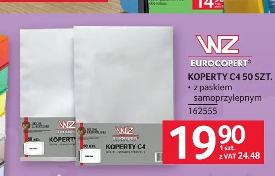 Koperty C4 50 szt. Eurocopert promocja w Selgros