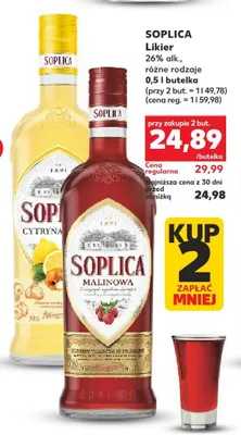 Likier Malinowa promocja w Kaufland