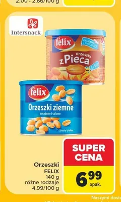 Orzeszki z pieca Felix promocja w Carrefour