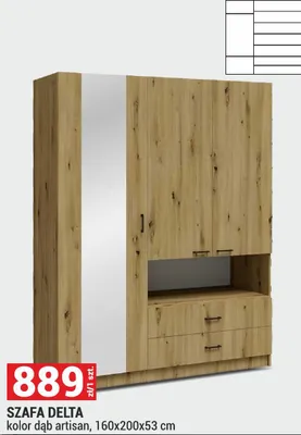 Szafa Delta promocja w Merkury Market