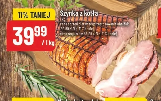 Szynka z kotła promocja w POLOmarket