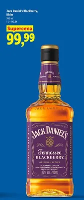 Likier Jack Daniel's blackberry promocja w Lidl
