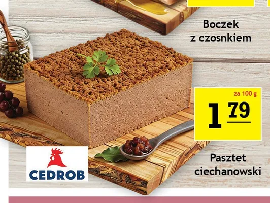 Pasztet ciechanowski Cedrob promocja w Gram Market