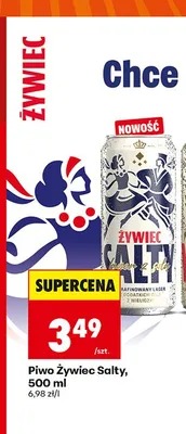 Piwo Żywiec Salty promocja w Biedronka