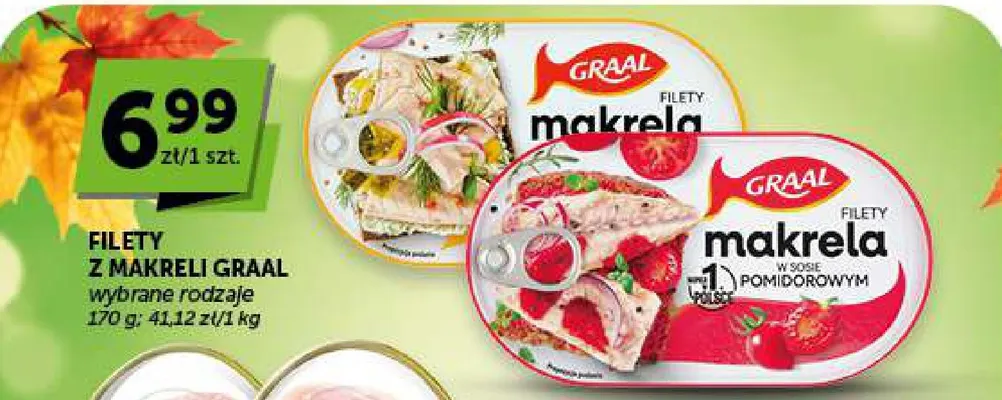 Filety z makreli Graal promocja w ABC