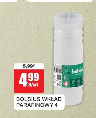 Wkład parafinowy 4 Bolsius promocja w Bingo