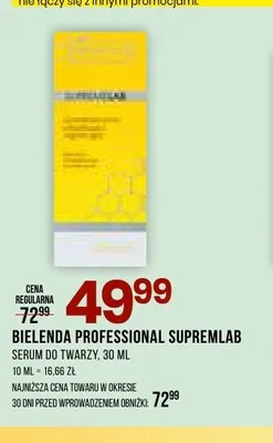 Serum do twarzy Bielenda Professional Supremelab promocja w Drogerie Natura